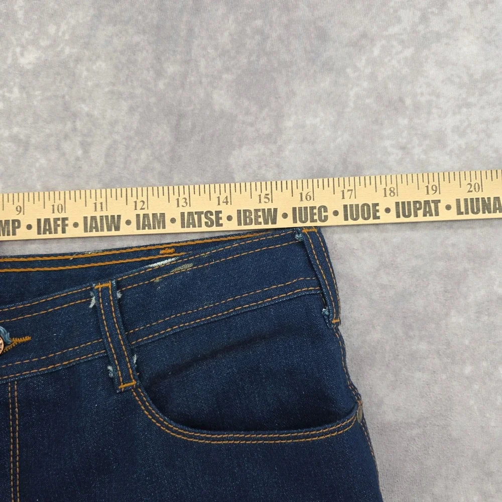Vintage Braxton Stretch Designer Jeans Mens 32x31‎ Blue Straight Leg NWT 80s